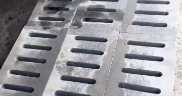 酒泉 芝麻灰石材沟盖板