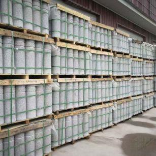 酒泉 芝麻白挡车柱、阻车桩、隔离柱