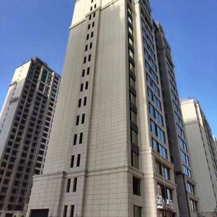 酒泉黄金麻高端小区，外墙干挂