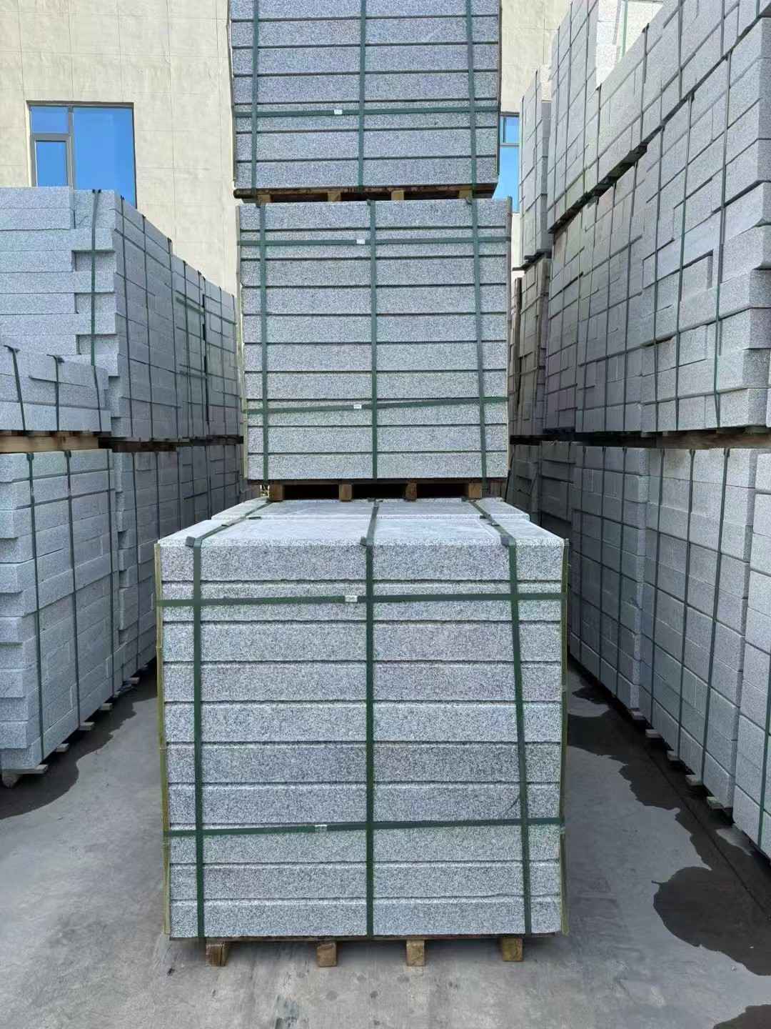 酒泉 公园台阶石