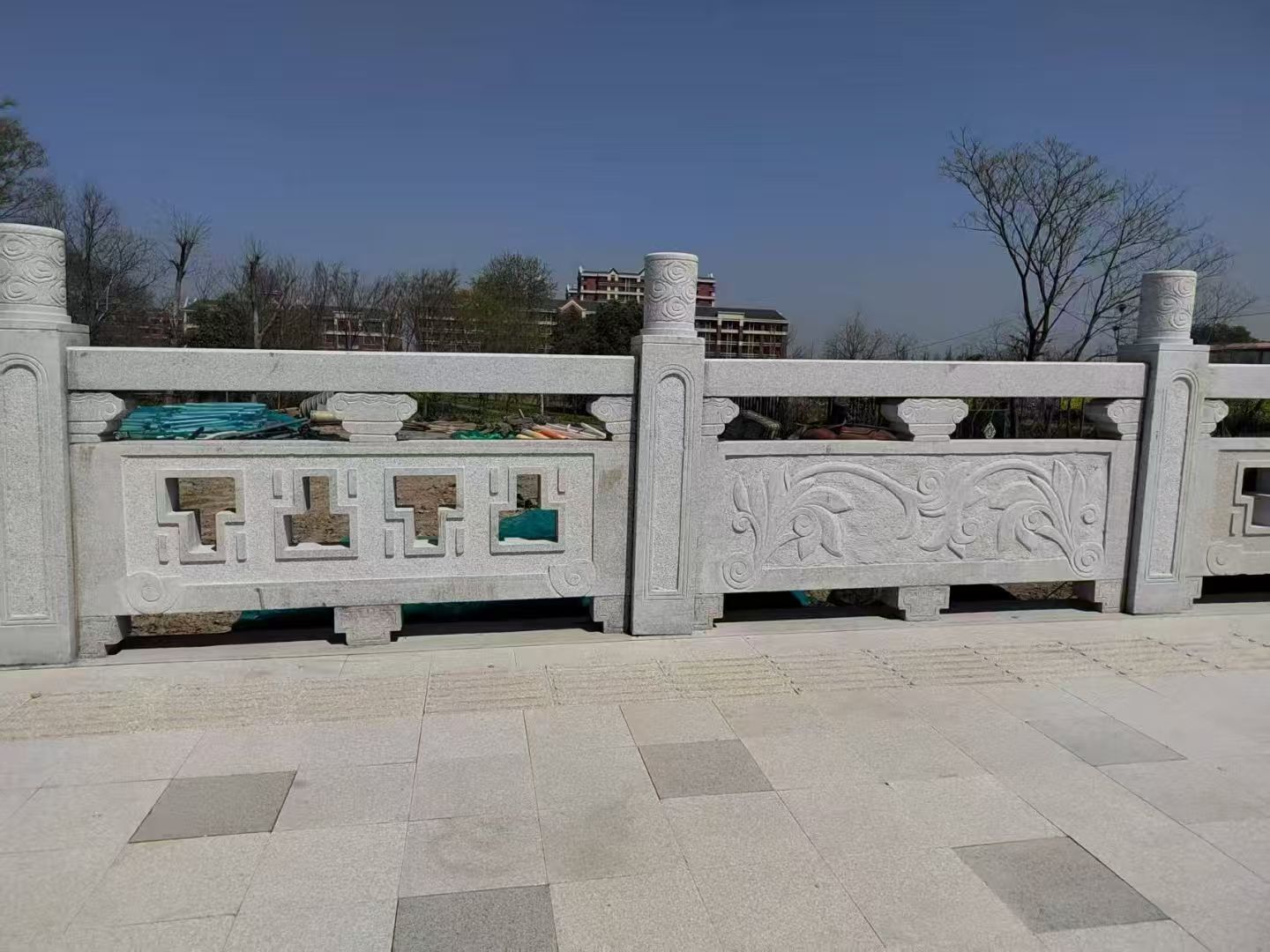 酒泉 河道栏杆，河道护栏