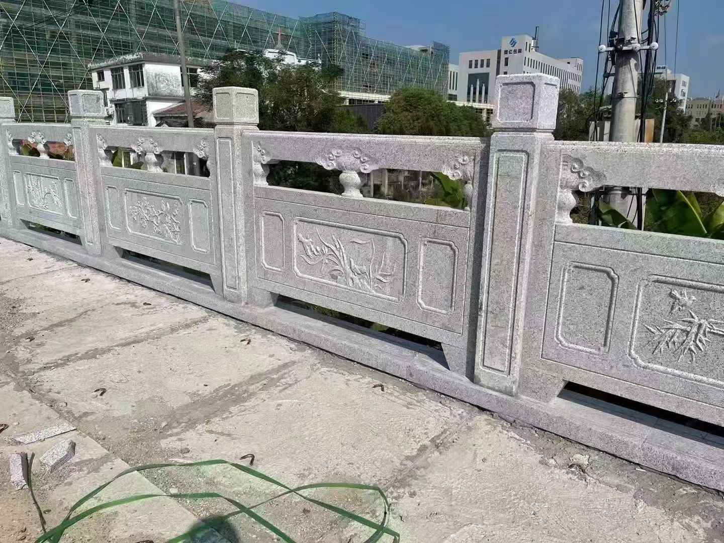 酒泉 芝麻白栏杆