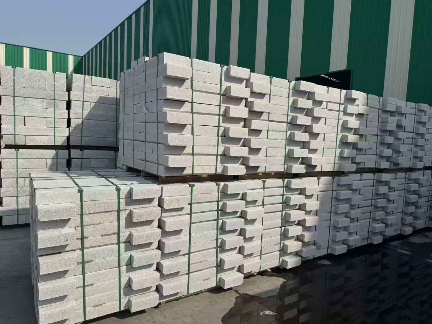 酒泉芝麻白路沿石