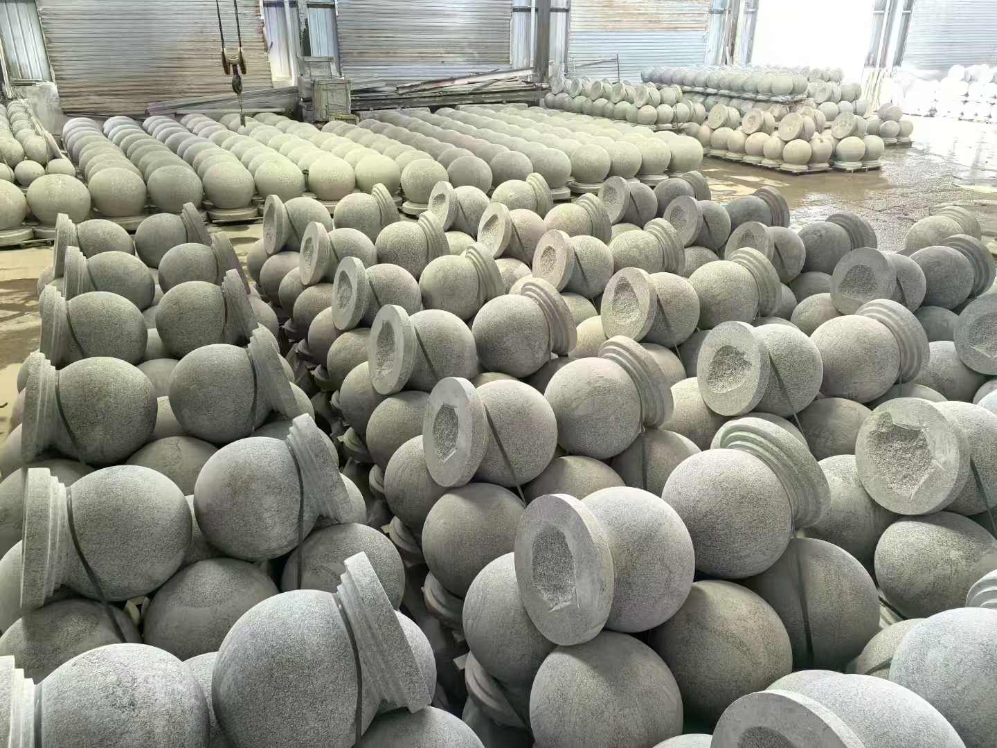 酒泉石材挡车球