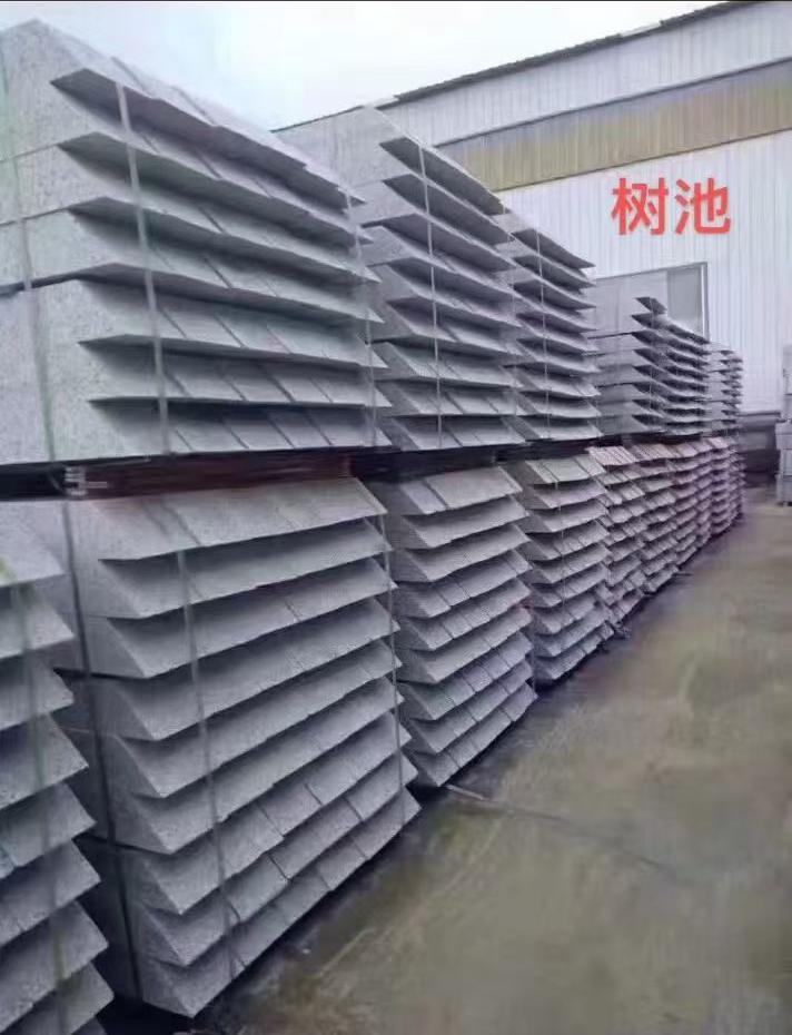 酒泉 芝麻灰切头树池